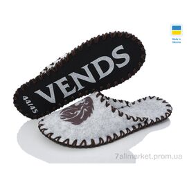 Тапки чоловічі домашні Весна/осінь 309M сірий (9 пар р.40-45) "Active" недорого оптом від прямого постачальника