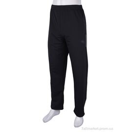 Фотография Спортивные брюки мужские Весна/осень 10 black (5 шт. р.сетка 56-64) "Banko" недорого оптом от прямого поставщика