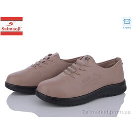 Фотография Туфли женские стильные Весна/осень T02-8 (8 пар р.37-42) "Saimaoji" недорого оптом от прямого поставщика