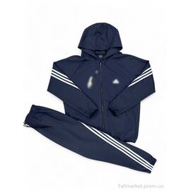 Спортивний костюм чоловічий Весна/осінь 251 синій (5 шт. р.сіткаM-3XL) "Verton" недорого оптом від прямого постачальника