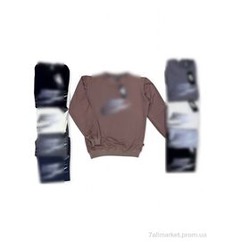 Батник чоловічий Весна/осінь 89 коричневий (5 шт. р.сіткаM-3XL) "Verton" недорого оптом від прямого постачальника