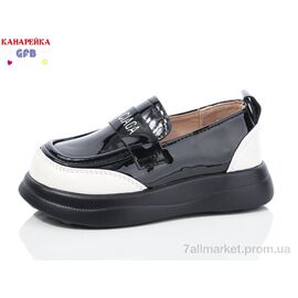 Фотография Туфли детские удобные Весна/осень Z6103-2 (8 пар р.22-27) "GFB-Канарейка" недорого оптом от прямого поставщика