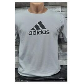 Фотография Футболка мужская 3079 l.grey р.M-2XL "ROLADA" недорого оптом от прямого поставщика