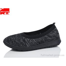 Сліпони жіночі тканинні Літо 518-2 (8 пар р.37-42) "Maiguan" недорого оптом від прямого постачальника
