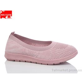 Сліпони жіночі тканинні Літо 518-5 (8 пар р.37-42) "Maiguan" недорого оптом від прямого постачальника