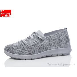 Фотография Слипоны женские тканевые Лето 519-1 (8 пар р.37-42) "Maiguan" недорого оптом от прямого поставщика