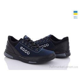 Фотография Кроссовки мужские модные  T11 синій-білий (8 пар р.40-45) "Paolla" недорого оптом от прямого поставщика