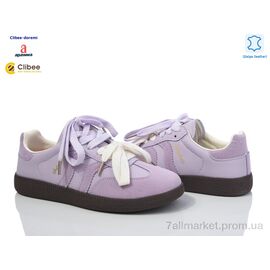 Кросівки дитячі модні Весна/осінь V3509 purpure (8 пар р.35-40) "Clibee-Doremi" недорого оптом від прямого постачальника