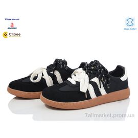 Кросівки дитячі модні Весна/осінь V3509 black (8 пар р.35-40) "Clibee-Doremi" недорого оптом від прямого постачальника