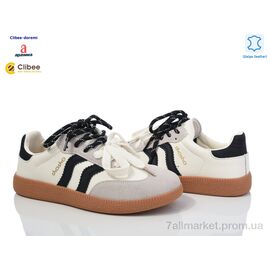 Кросівки дитячі модні Весна/осінь V3509 beige (8 пар р.35-40) "Clibee-Doremi" недорого оптом від прямого постачальника