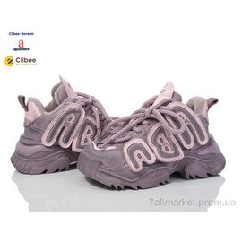 Кросівки дитячі модні Весна/осінь B23749 purple (5 пар р.26-30) "Clibee-Doremi" недорого оптом від прямого постачальника