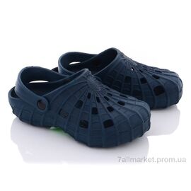 Фотография Кроксы детские летние Лето SV016 т.синий (6 пар р.28-33) "SANLIN 2" недорого оптом от прямого поставщика