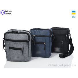 Сумка чоловіча 164-1 mix 21*15*8 см, "Reluna Group" недорого оптом від прямого постачальника