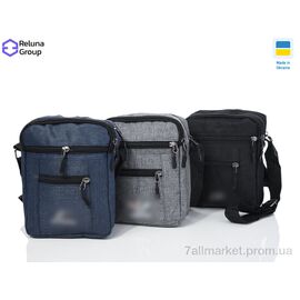 Сумка чоловіча 164-2 mix 21*15*8 см, "Reluna Group" недорого оптом від прямого постачальника