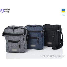 Сумка чоловіча 164-3 mix 21*15*8 см, "Reluna Group" недорого оптом від прямого постачальника