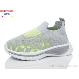 Фотография Кроссовки детские модные Лето Y7031-3 (12 пар р.26-31) "GFB-Канарейка" недорого оптом от прямого поставщика