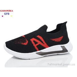 Фотография Кроссовки детские модные Лето X8023-2 (12 пар р.32-37) "GFB-Канарейка" недорого оптом от прямого поставщика