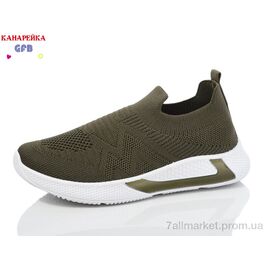 Фотография Кроссовки детские модные Лето X8022-4 (12 пар р.32-37) "GFB-Канарейка" недорого оптом от прямого поставщика