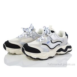 Фотография Кроссовки детские модные Весна/осень 2055-7 (12 пар р.32-37) "ASHIGULI" недорого оптом от прямого поставщика