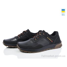 Фотография Кроссовки мужские модные Весна/осень C553 чорний (8 пар р.40-45) "Paolla" недорого оптом от прямого поставщика