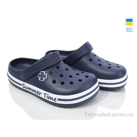 Крокси жіночі літні Літо 417 синій (8 пар р.36-41) "Golden Lion" недорого оптом від прямого постачальника
