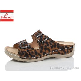 Шльопанці жіночі полегшені Літо A305-15 (8 пар р.37-42) "Saimaoji" недорого оптом від прямого постачальника