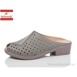 Шльопанці жіночі полегшені Літо A306-7 (8 пар р.37-42) "Saimaoji" недорого оптом від прямого постачальника