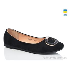 Балетки жіночі зручні Весна/осінь YS3201-4 (8 пар р.36-41) "Swin" недорого оптом від прямого постачальника