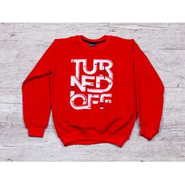 Фотография Свитшот детский на мальчика 826 red р.8-12 "Rain" недорого оптом от прямого поставщика