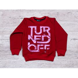 Фотография Свитшот детский на мальчика 826 wine р.4-7 "Rain" недорого оптом от прямого поставщика