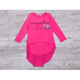 Фотография Туника детская на девочку 536 pink р.4-8 "Rain" недорого оптом от прямого поставщика