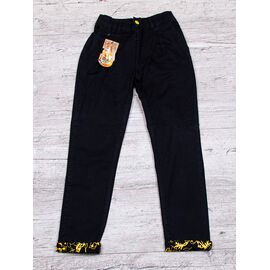 Фотография Джинсы детские на девочку 833 black р.13-16 "Rain" недорого оптом от прямого поставщика