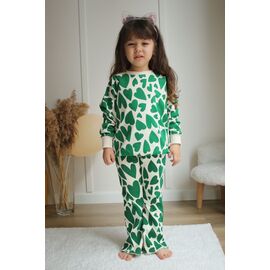 Фотография Костюм детский на девочку 300 green р.3-10 "Rain" недорого оптом от прямого поставщика