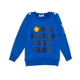 Светер Дитячий на хлопчика 9702 синий р.2-5 "Rain" недорого оптом від прямого постачальника