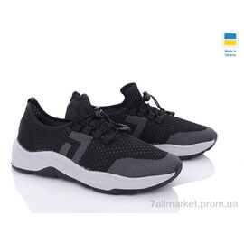 Фотография Кроссовки мужские модные Лето Dago M1001 black (8 пар р.40-45) "Paolla" недорого оптом от прямого поставщика