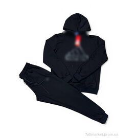 Фотография Спортивный костюм мужской Весна/осень 259 чорний (5 шт. р.сетка M-3XL) "Verton" недорого оптом от прямого поставщика