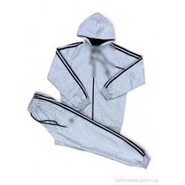 Фотография Спортивный костюм мужской Весна/осень 202 сірий (5 шт. р.сетка M-3XL) "Verton" недорого оптом от прямого поставщика