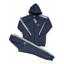 Фотография Спортивный костюм мужской Весна/осень 202 т.синій (5 шт. р.сетка M-3XL) "Verton" недорого оптом от прямого поставщика