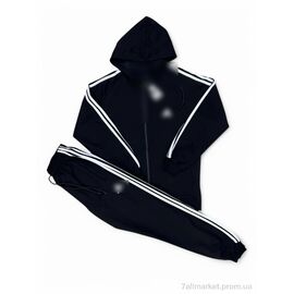 Фотография Спортивный костюм мужской Весна/осень 202 чорний (5 шт. р.сетка M-3XL) "Verton" недорого оптом от прямого поставщика