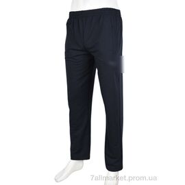 Фотография Спортивные брюки мужские Весна/осень N007-2 navy (5 шт. р.сетка 46-54) "Banko" недорого оптом от прямого поставщика