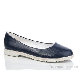 Балетки жіночі зручні Весна/осінь A022-1 blue (8 пар р.36-41) "RGP" недорого оптом від прямого постачальника