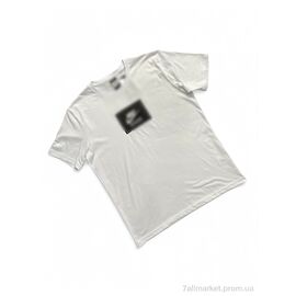 Футболка чоловіча Літо N000-Nk white (5 шт. р.сіткаS-2XL) "Verton" недорого оптом від прямого постачальника