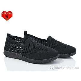 Сліпони жіночі тканинні Літо 317-1 (8 пар р.37-41) "Jiao Li Mei" недорого оптом від прямого постачальника