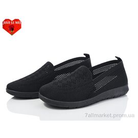 Сліпони жіночі тканинні Літо 318-1 (8 пар р.37-41) "Jiao Li Mei" недорого оптом від прямого постачальника