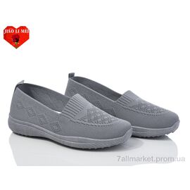 Фотография Слипоны женские тканевые Лето 323 (8 пар р.37-41) "Jiao Li Mei" недорого оптом от прямого поставщика