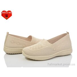 Фотография Слипоны женские тканевые Лето 323-5 (8 пар р.37-41) "Jiao Li Mei" недорого оптом от прямого поставщика