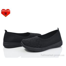 Фотография Слипоны женские тканевые Лето 327-1 (8 пар р.37-41) "Jiao Li Mei" недорого оптом от прямого поставщика