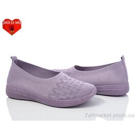 Фотография Слипоны женские тканевые Лето 327-7 (8 пар р.37-41) "Jiao Li Mei" недорого оптом от прямого поставщика