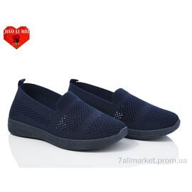 Фотография Слипоны женские тканевые Лето 314-6 (8 пар р.37-41) "Jiao Li Mei" недорого оптом от прямого поставщика