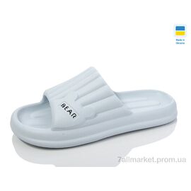 Шльопанці жіночі полегшені Літо 111 блакитний (6 пар р.36-41) "Inblue" недорого оптом від прямого постачальника